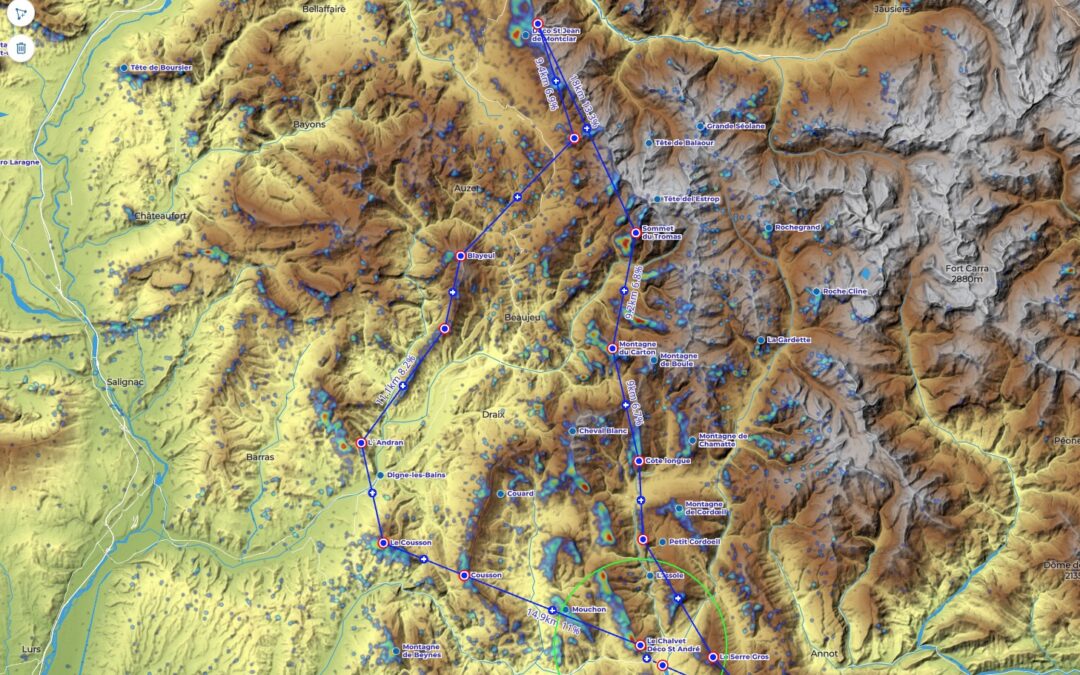 St-André – 135 km FAI par Digne et Dormillouse