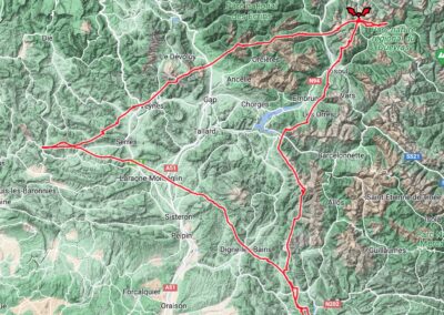 Baptiste Lambert – 350 km FAI depuis le Col d’Izoard – 20/08/2023