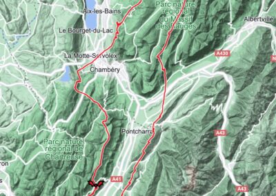 St-Hil – 142 km par Aiguebelette – Semnoz – Roc des Boeufs et retour