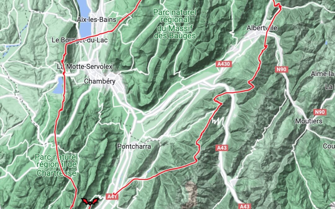 St-Hil – 167 km – Aiguebelette – Semnoz – Bisanne & retour
