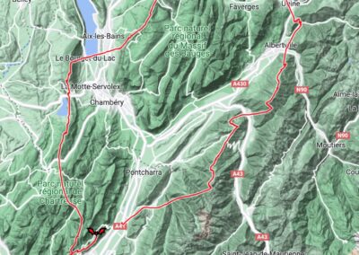 St-Hil – 167 km – Aiguebelette – Semnoz – Bisanne & retour