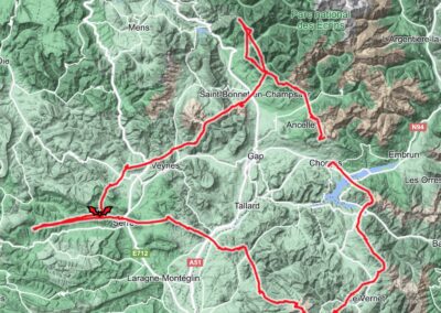 Chorges – Triangle FAI 170 km
