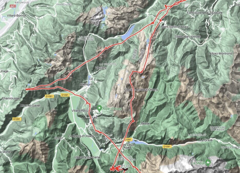 2 Alpes – FAI 97 km