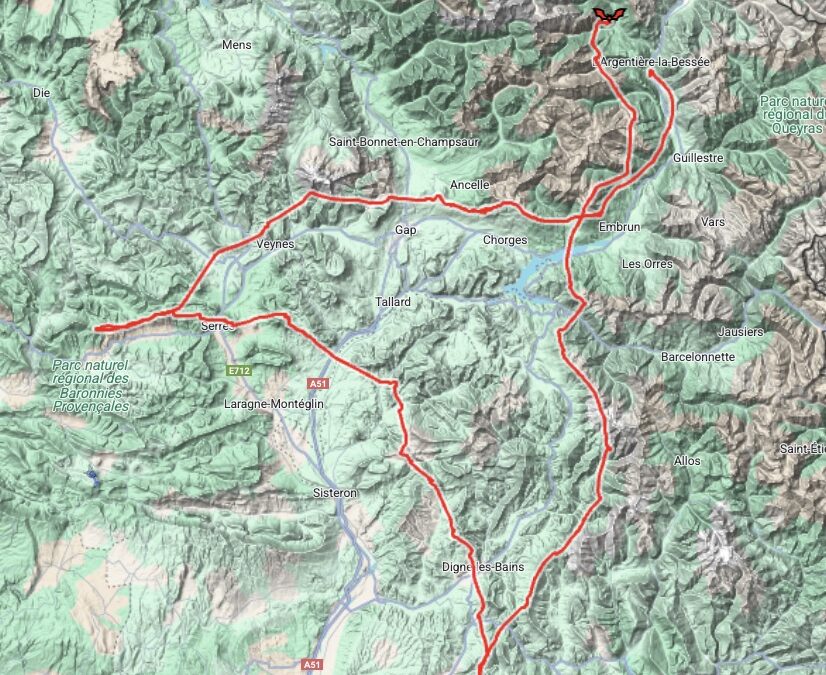 Vallouise – FAI 285 km