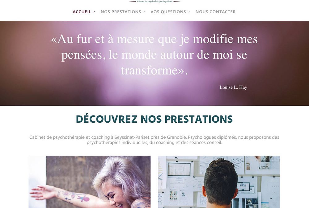 LE NOUVEAU SITE WEB DE PSYCHO COACHING